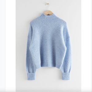 & Other Stories RWS Wool Alpaca Turtleneck Sweater
